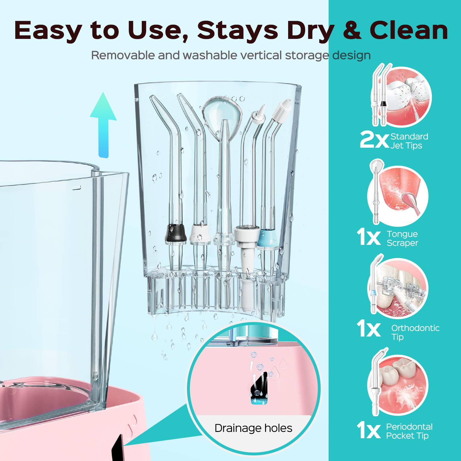 COSLUS E2 mango ergonómico antideslizante, cómodo y seguro al sostener