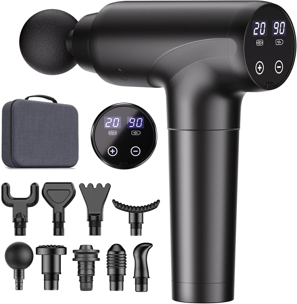 cotsoco vista frontal del masajeador, diseño compacto y profesional