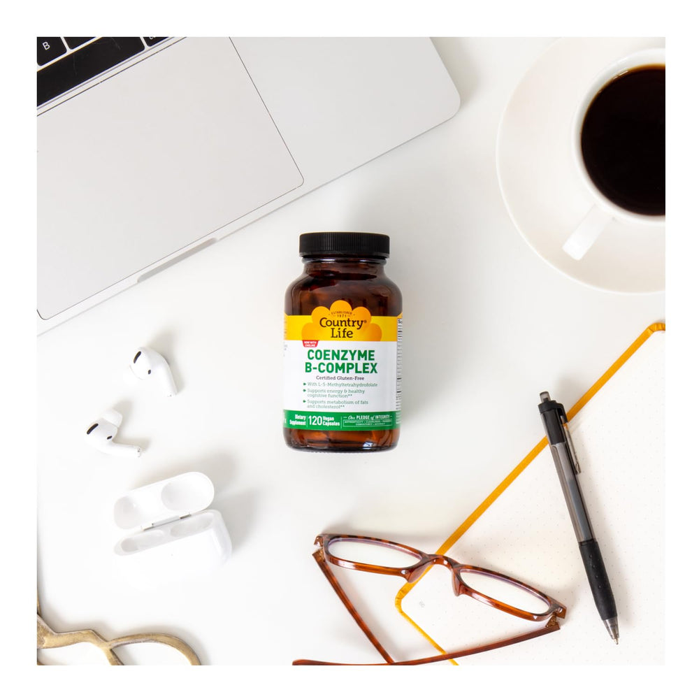 Country Life producto en escena saludable con frutas para estilo de vida equilibrado