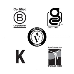 Sello de certificación vegana y sin gluten Country Life para decisiones informadas