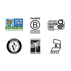 Country Life etiqueta de ingredientes resaltando pureza y certificaciones limpias