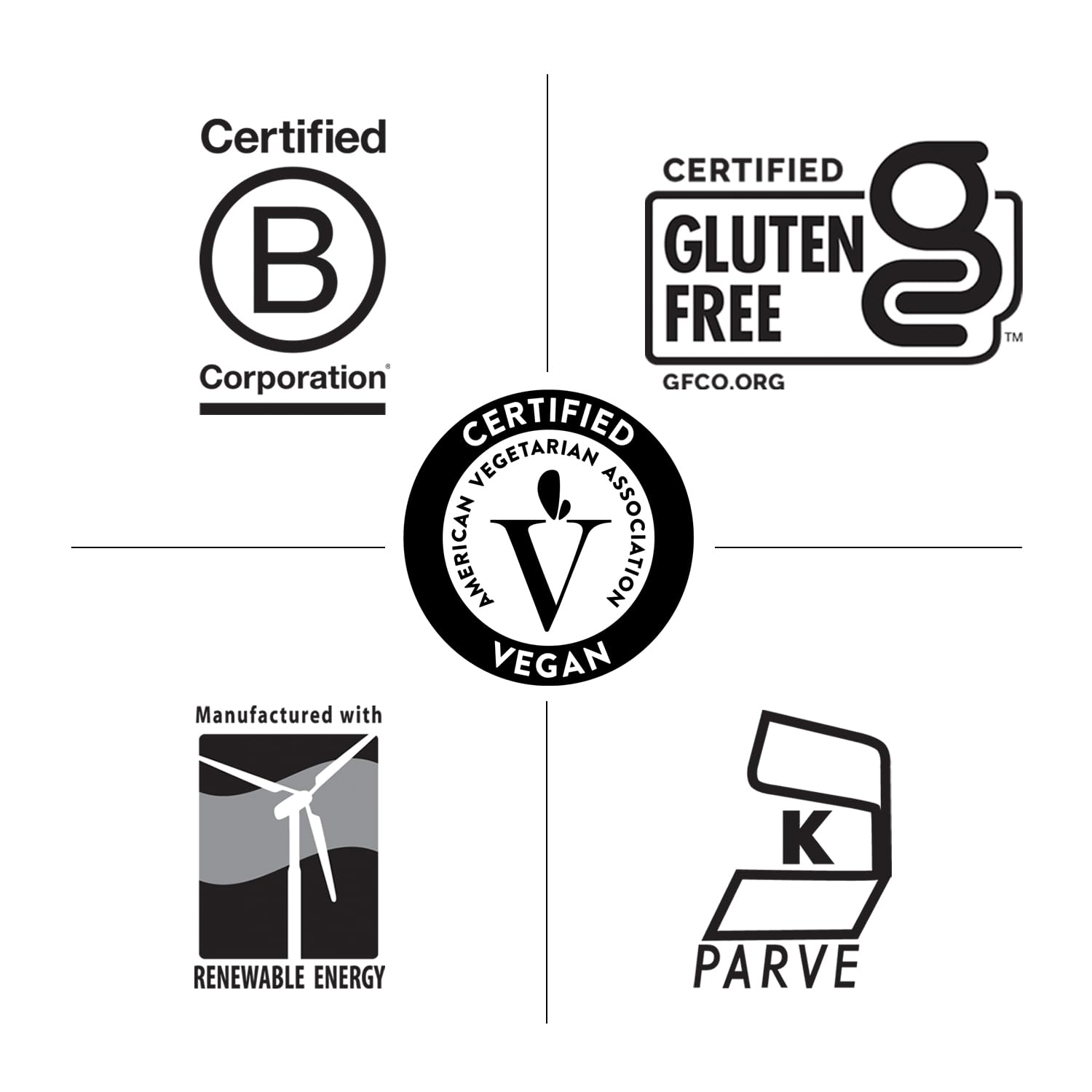 Country Life etiqueta detallada con ingredientes y certificaciones visibles