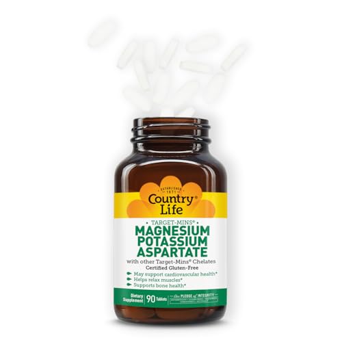 Country Life Target-Mins etiqueta del producto certificado vegano y sin gluten