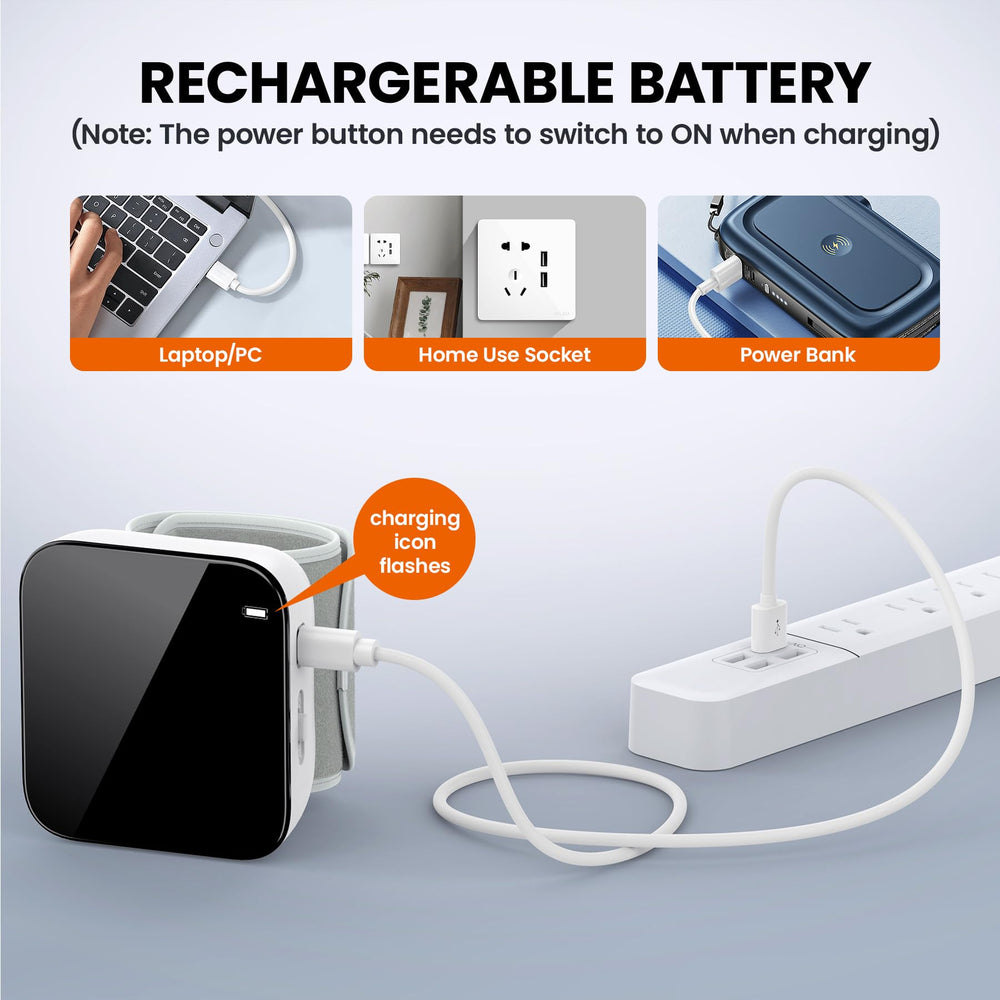 Coverich cable USB y puerto resaltando la recarga cómoda y portátil