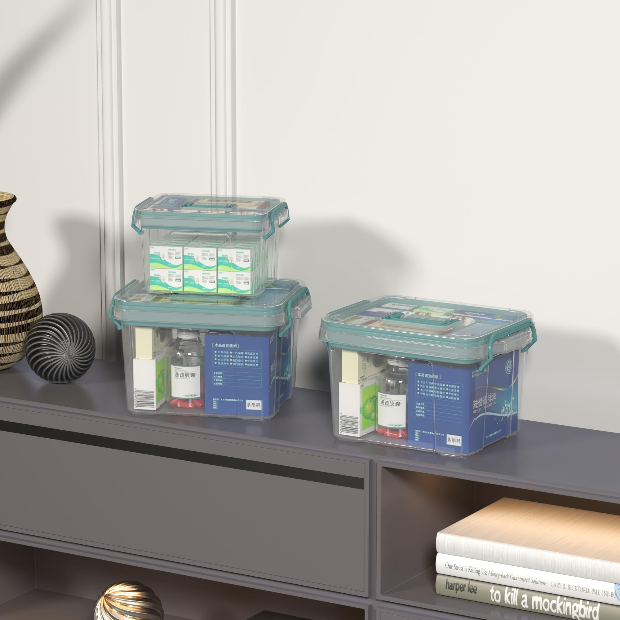 Covetree organizador usado para cosméticos y material de costura versátil