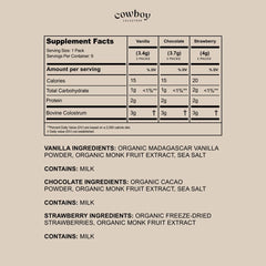 Cowboy Colostrum en ambiente lifestyle mostrando uso diario práctico