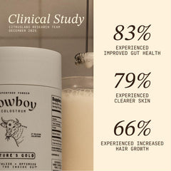 COWBOY COLOSTRUM vacas en pastura origen ético y alimentación natural