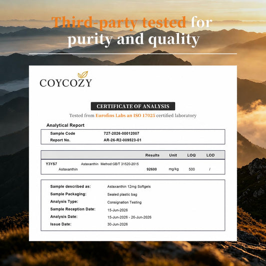 coycozy primer plano de una cápsula resaltando textura y fácil ingestión