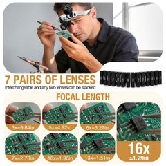 COYLAPY luces LED encendidas mostrando mejora de visibilidad en detalles