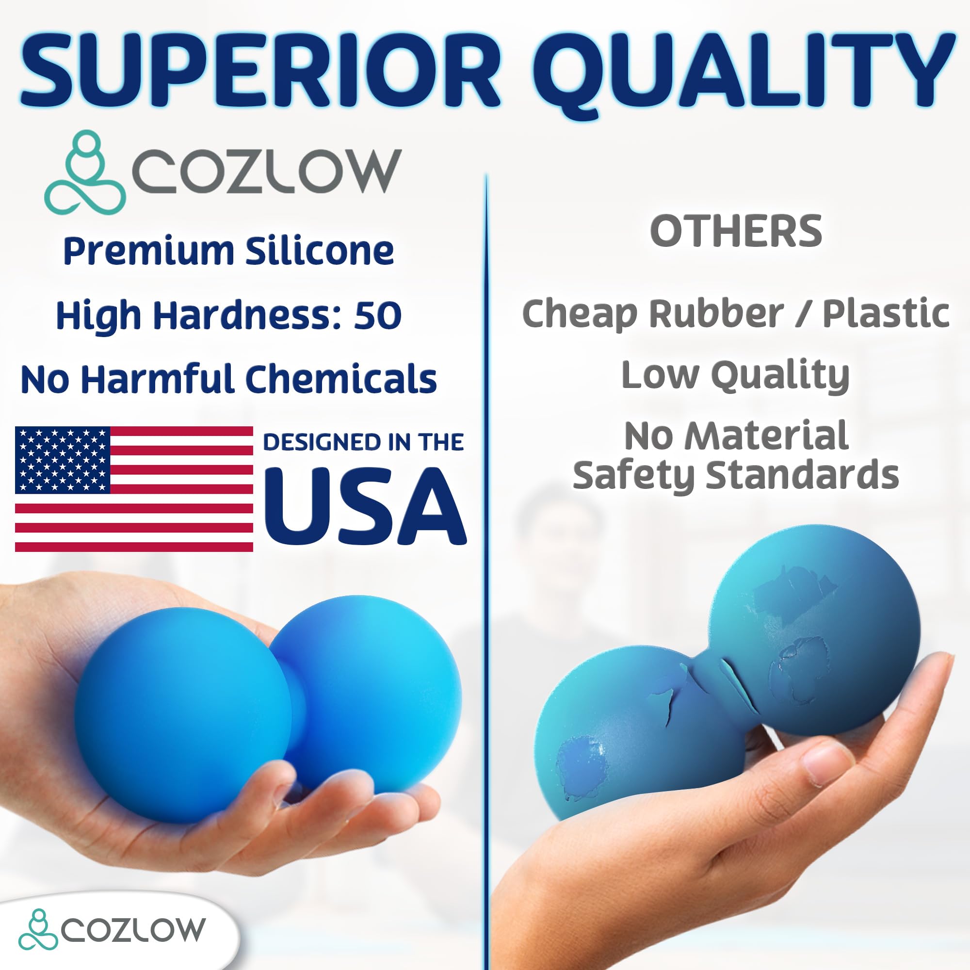 COZLOW uso en cuello demostrando alivio de tensión cervical y soporte
