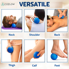 COZLOW aplicación en zona lumbar para liberación de nudos y comodidad