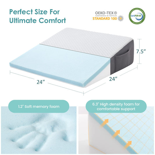 Cozymaker textura de espuma viscoelástica en primer plano, confort adaptativo