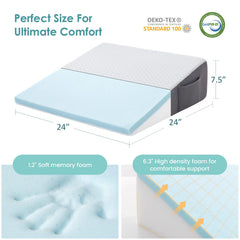 Cozymaker textura de espuma viscoelástica en primer plano, confort adaptativo