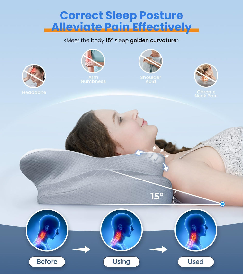 Cozyplayer textura de la espuma viscoelástica ventilada que mejora la transpiración