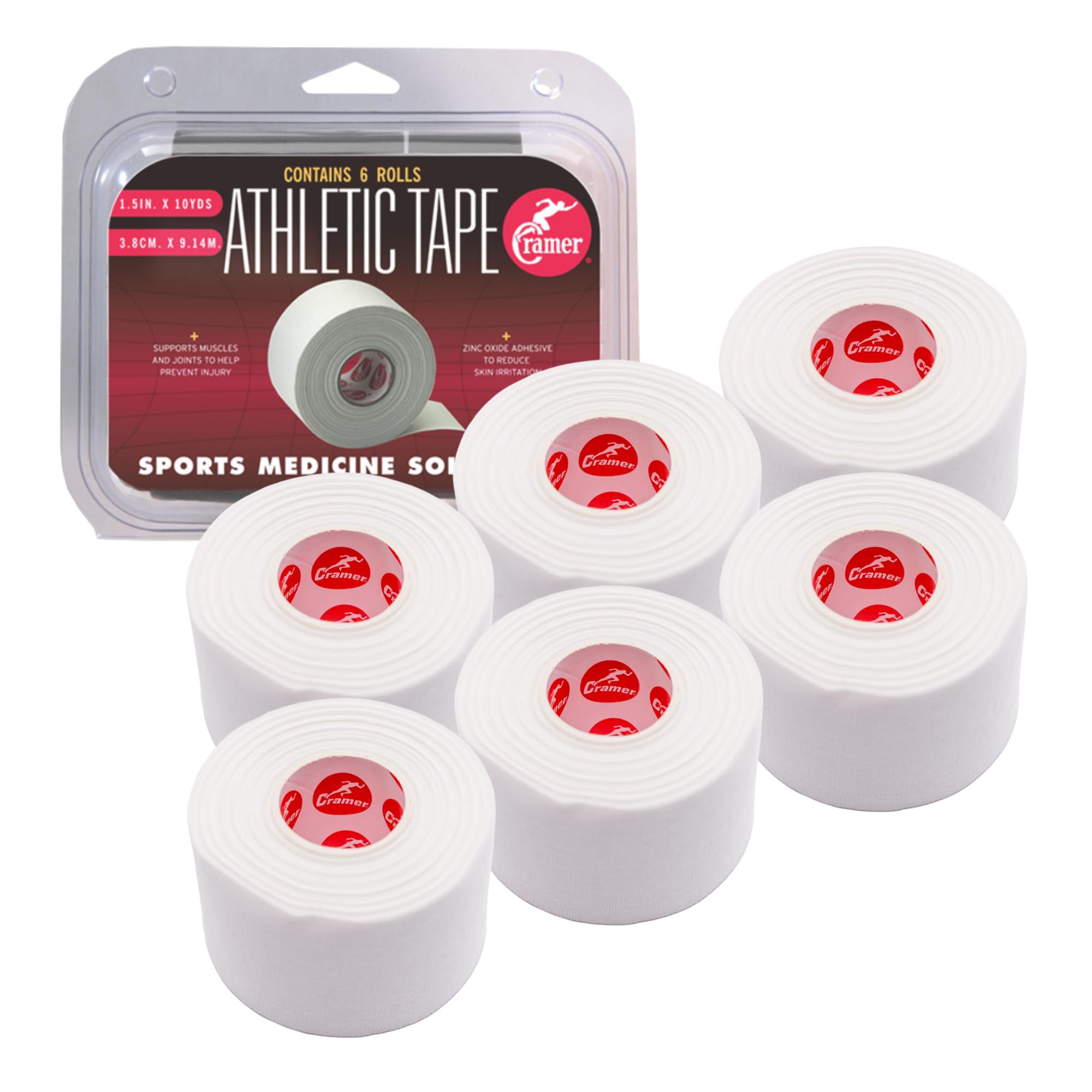 Cramer paquete frontal de seis rollos mostrando soporte confiable
