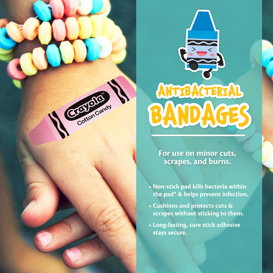 Crayola detalle de varios diseños para niños que tranquilizan