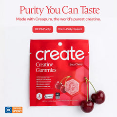 Create gomitas junto a equipo de entrenamiento para uso práctico
