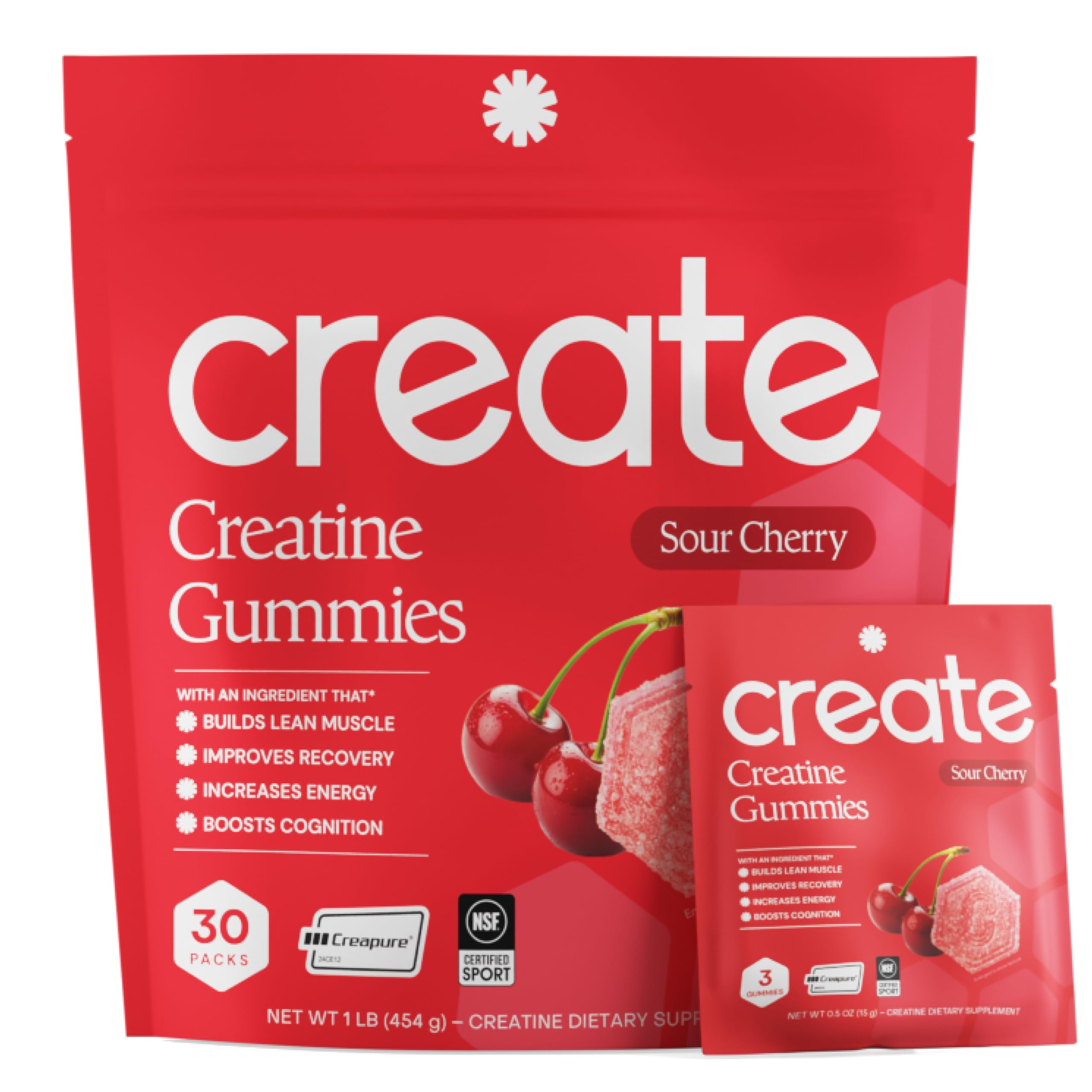 Create gomitas pack frontal muestra presentación práctica