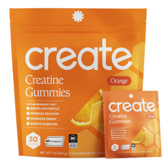 Create gomitas frente del envase mostrando diseño y conveniencia