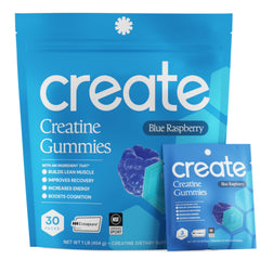 Create paquete frontal azul raspberry, diseño visible y práctico