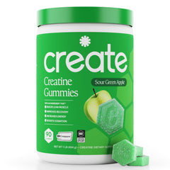 Create envase frontal mostrando gominolas y beneficio conveniencia