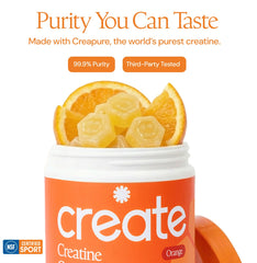 Create envase abierto con gomitas listas para consumir fuera de casa