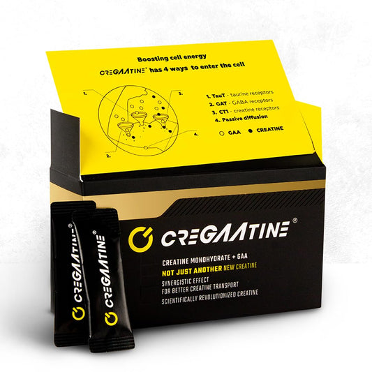 CreGAAtine sobre frontal mostrando diseño y cantidad, práctico para llevar