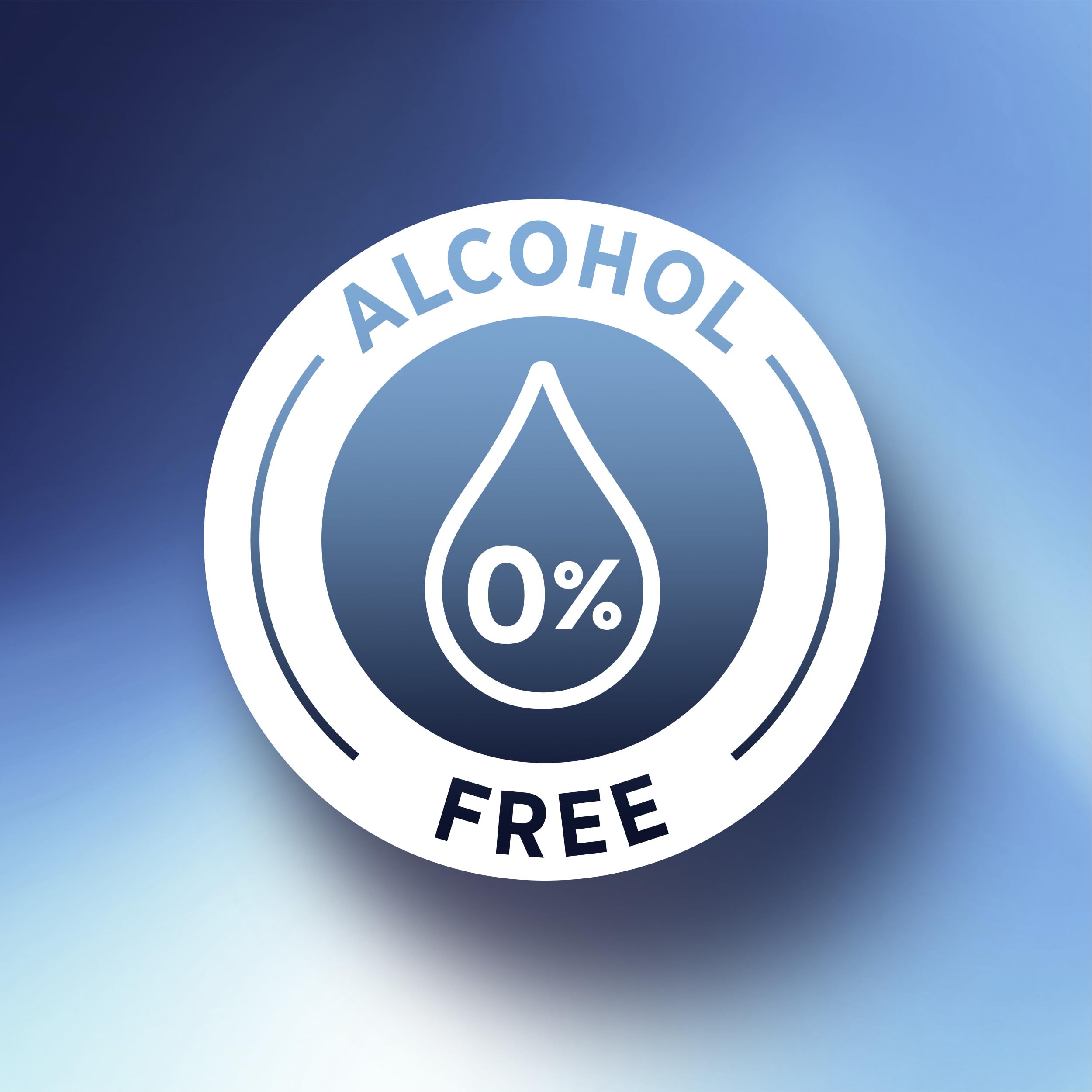 Crest botella abierta vertiendo producto para ver consistencia segura