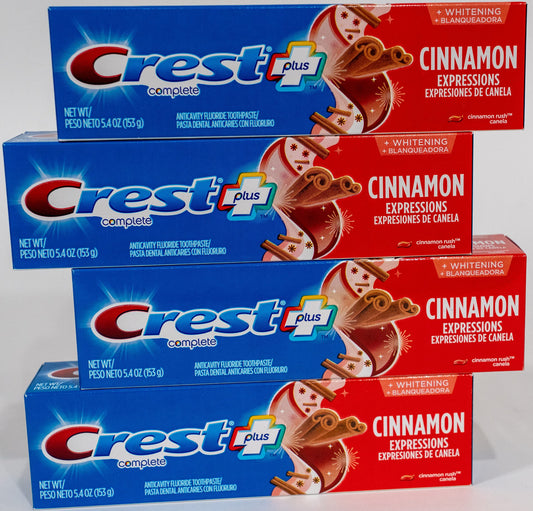 Crest tubo frontal mostrando diseño y beneficio blanqueador