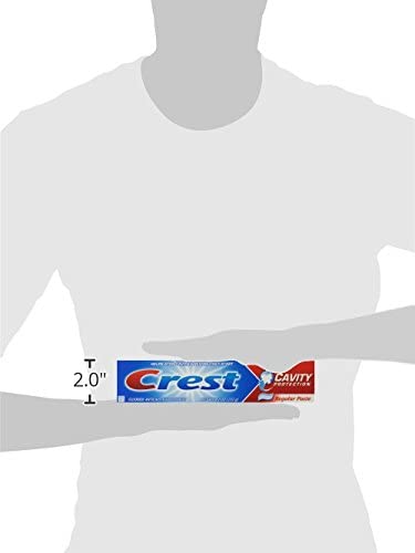 Crest cierre de la tapa visible para conservar frescura y evitar derrames