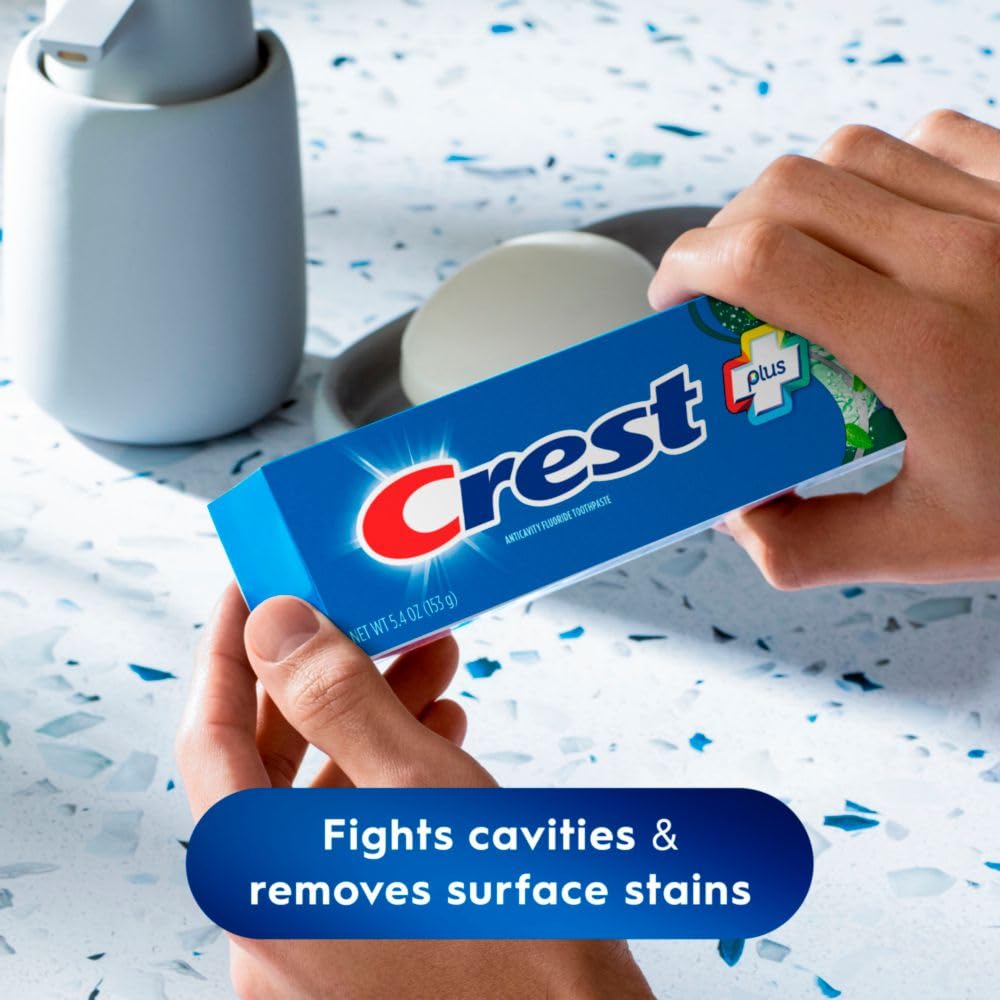 Crest muestra aplicación en cepillo destacando facilidad de uso