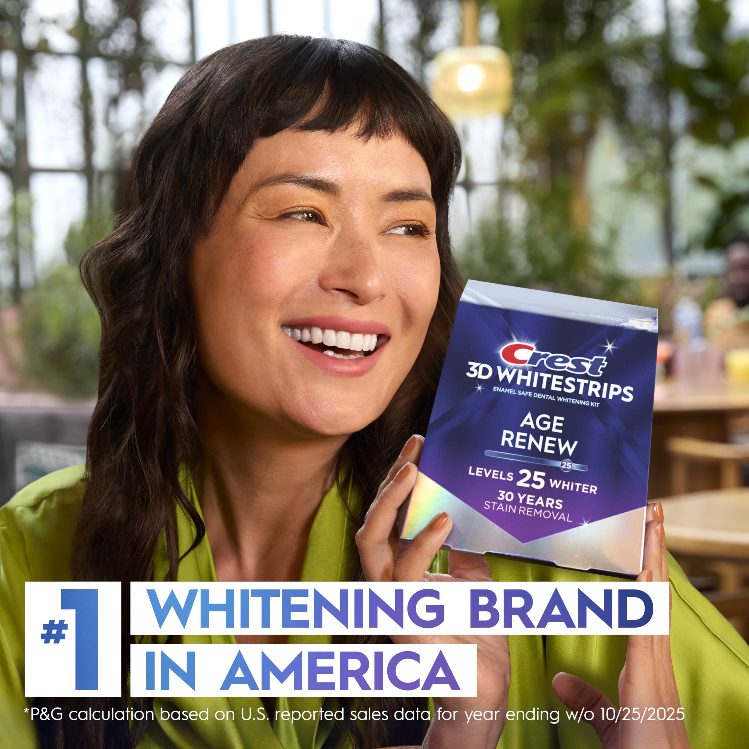 Estilo de vida: sonrisa más clara tras usar Crest 3DWhitestrips Age Renew