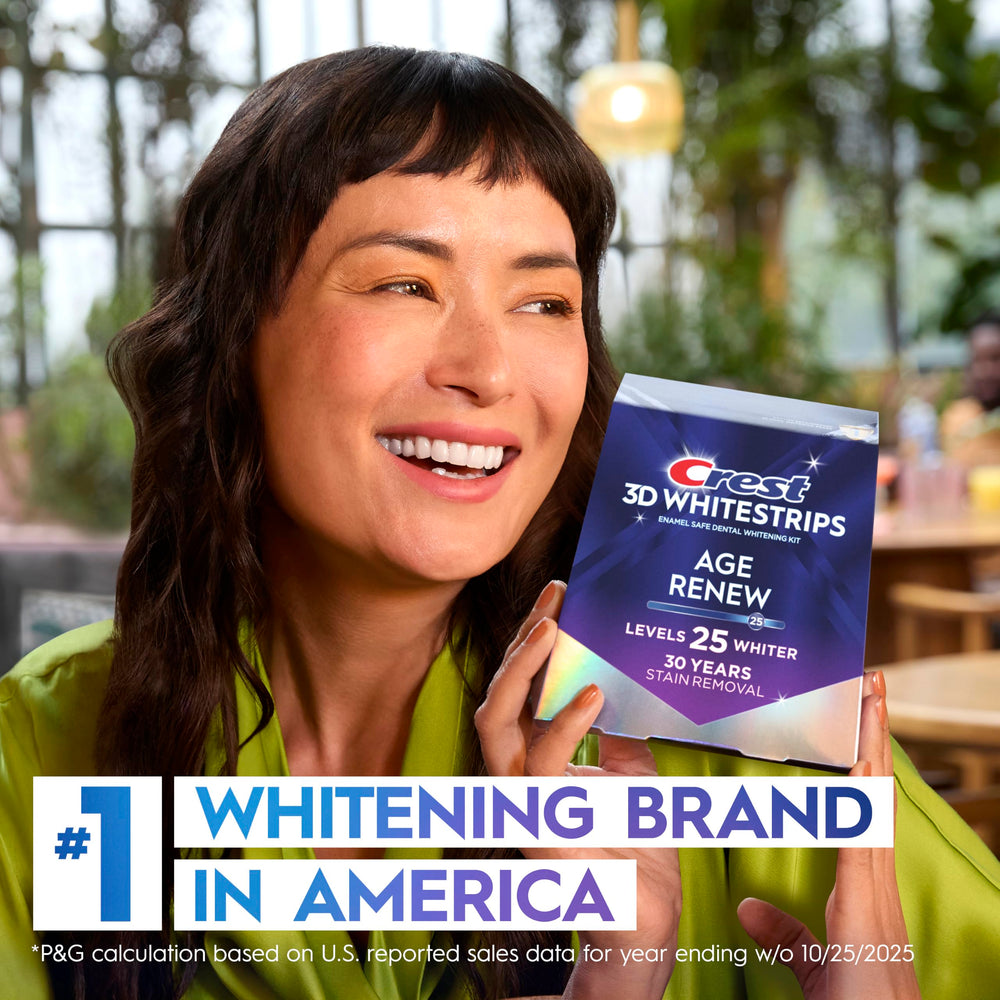 Estilo de vida: sonrisa más clara tras usar Crest 3DWhitestrips Age Renew
