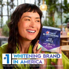 Estilo de vida: sonrisa más clara tras usar Crest 3DWhitestrips Age Renew