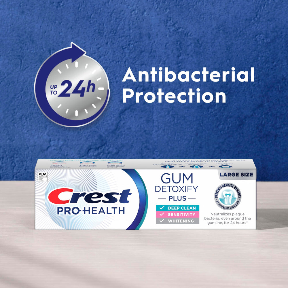 Crest sonrisa mejorada tras uso constante, aspecto más limpio
