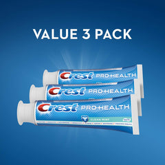 Crest pack de tres tubos ideal para ahorro y uso familiar