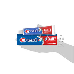 Crest pack de cuatro tubos ideal para ahorro y suministro prolongado