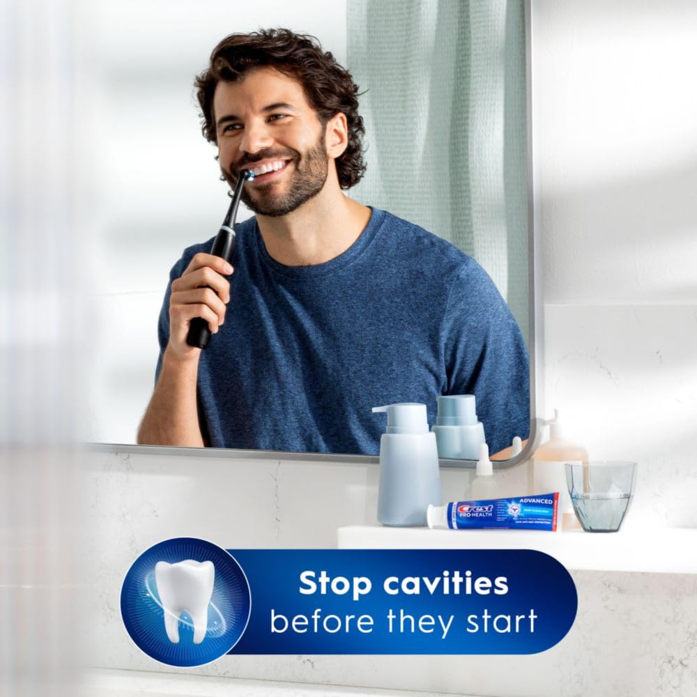 Crest cristales ActivClean en primer plano para prevención manchas