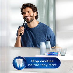 Crest cristales ActivClean en primer plano para prevención manchas