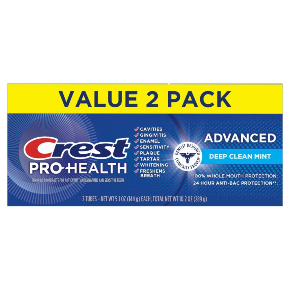 Crest crema dental sobre superficie destacando color y consistencia