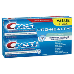 Crest Pro-Health etiqueta con ingredientes y beneficios visibles para elección informada