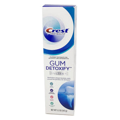 Crest Pro Health textura de la pasta mostrando gel y propiedades limpiadoras