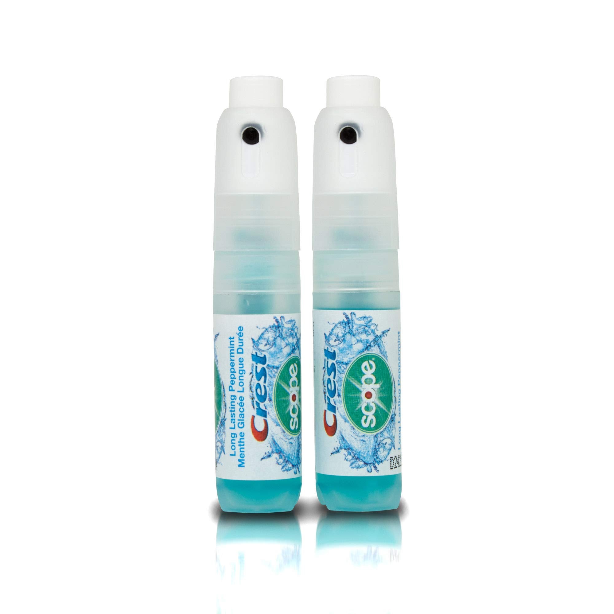 Crest Scope comparado con bolso para mostrar tamaño viaje y comodidad