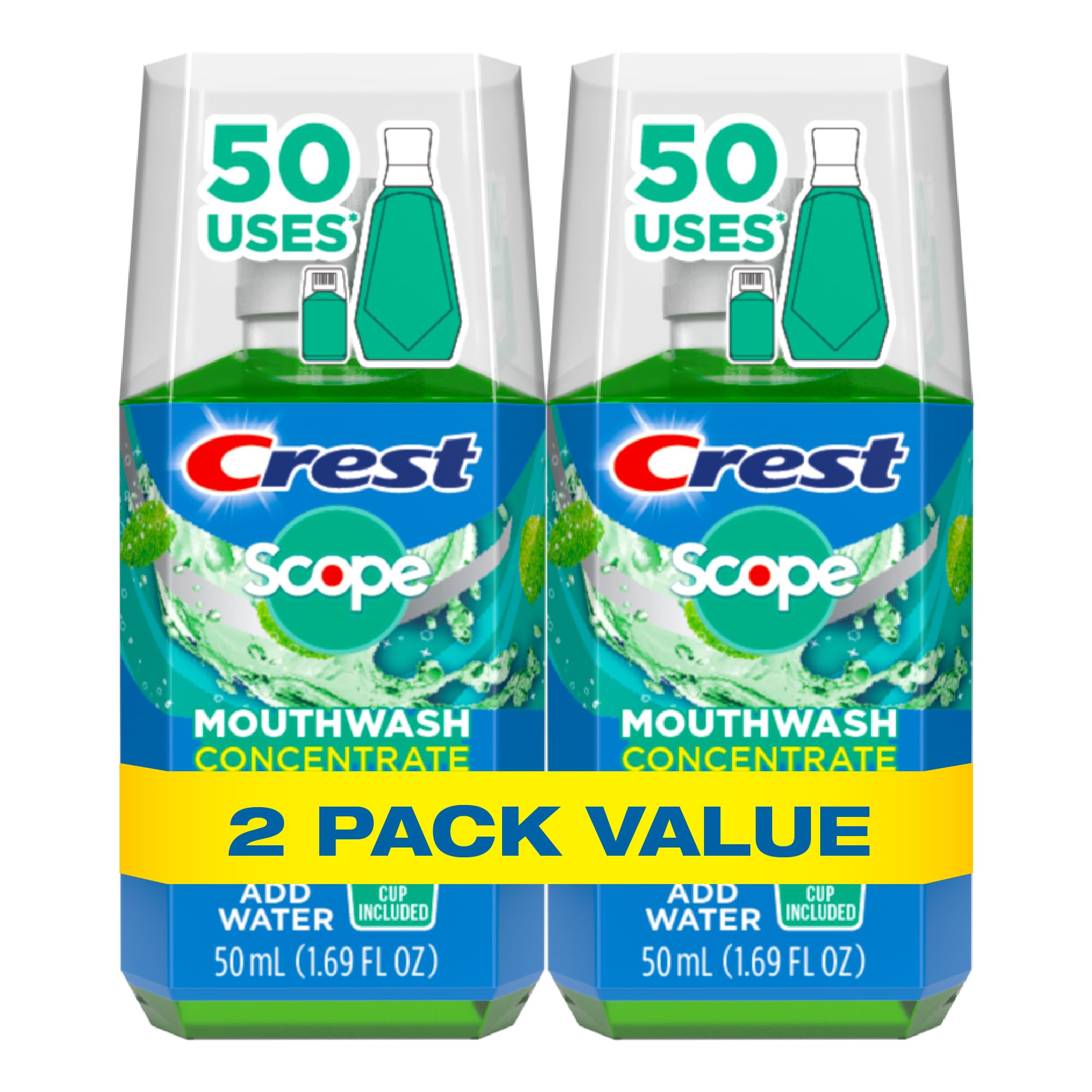 Crest Scope frente del pack mostrando diseño compacto y portabilidad