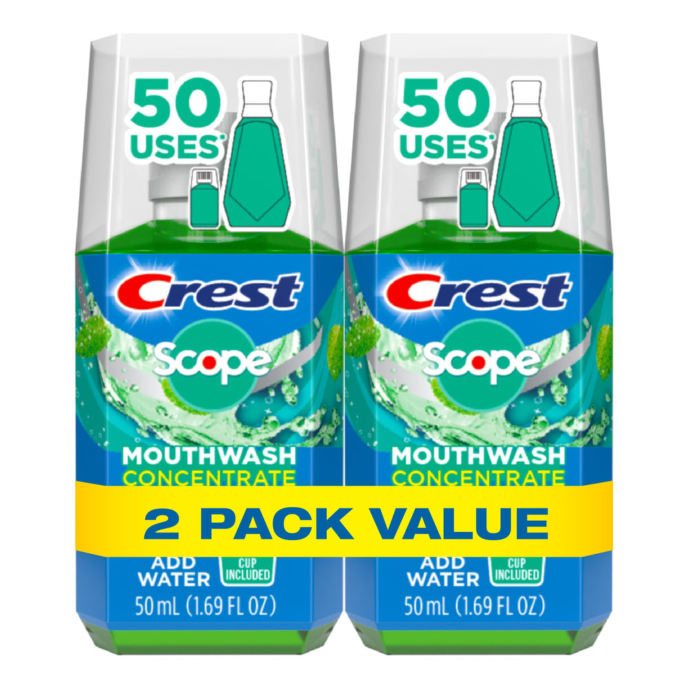 Crest Scope frente del pack mostrando diseño compacto y portabilidad