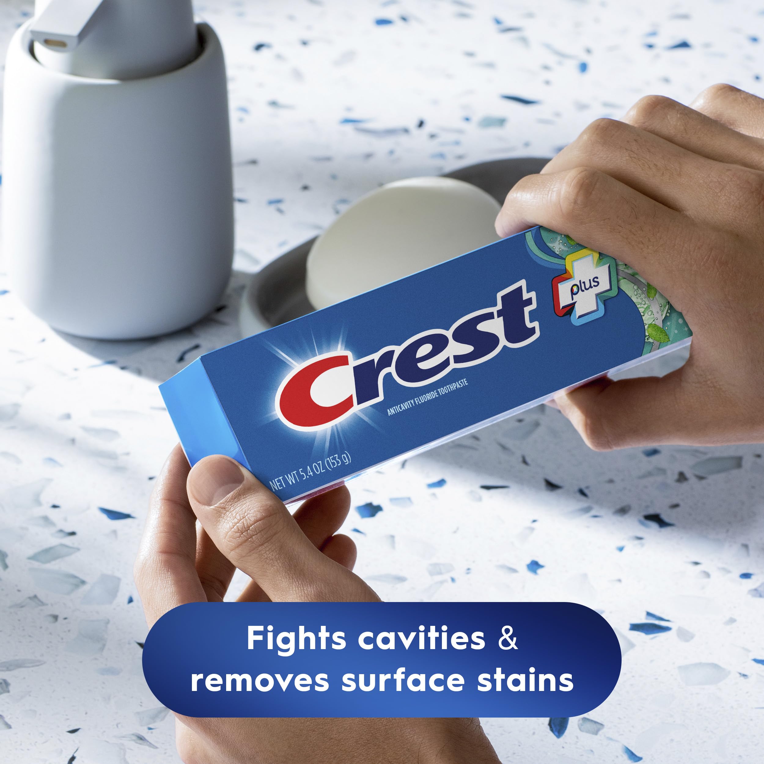 Crest con Scope pack de tres tubos ideal para familias y viajes