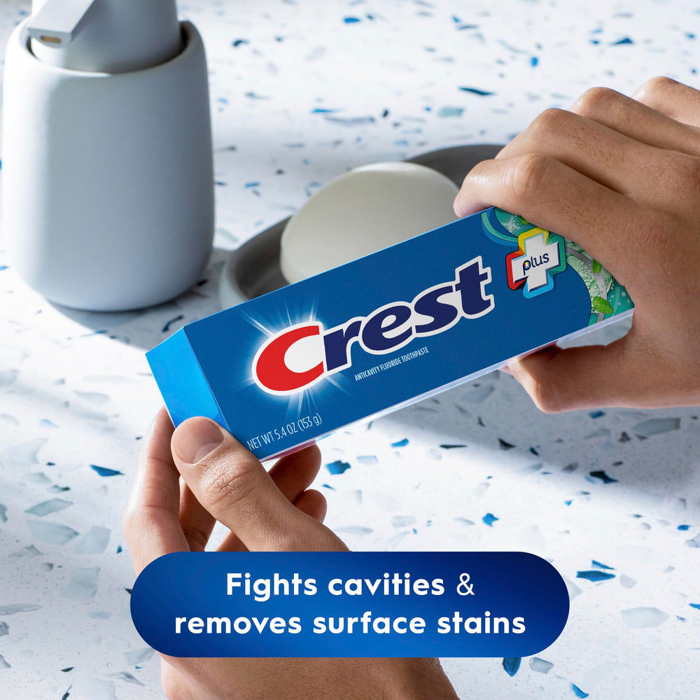 Crest con Scope pack de tres tubos ideal para familias y viajes