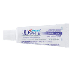 Crest crema dental textura cercana mostrando consistencia y limpieza efectiva