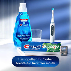 Crest incluido en kit de viaje ideal para mantener higiene