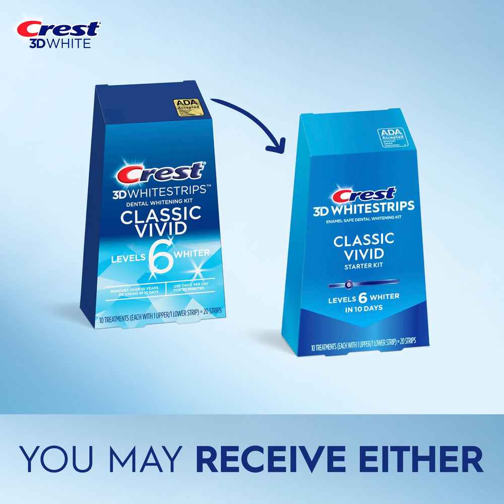 Crest primer plano de una tira que destaca el gel blanqueador eficaz